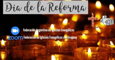 FAIE y FIEU invitan al Culto por el Día de la Reforma FAIE y FIEU invitan al Culto por el Día de la Reforma