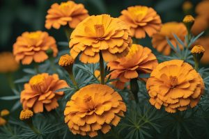 ai generated, marigold, flowers