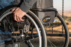 wheelchair, disability, injured