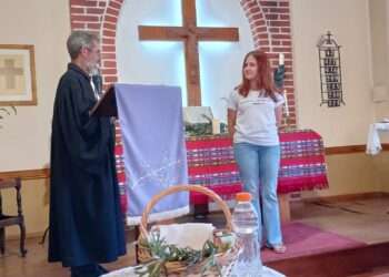 La Congregación de Calamuchita recibe a una estudiante de teología oriunda de Paraguay