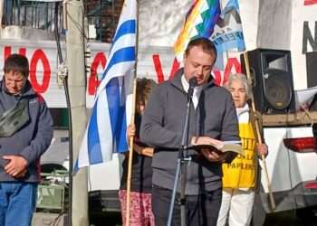 Oración ecuménica marcó la 22ª Marcha al Puente en defensa del río Uruguay en Gualeguaychú