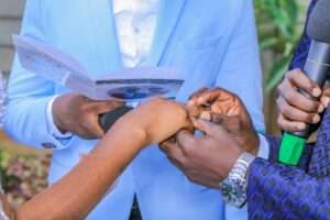 a couple of people that are getting married