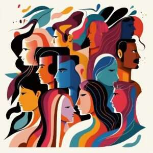 people, faces, diversity, humans, ai generated